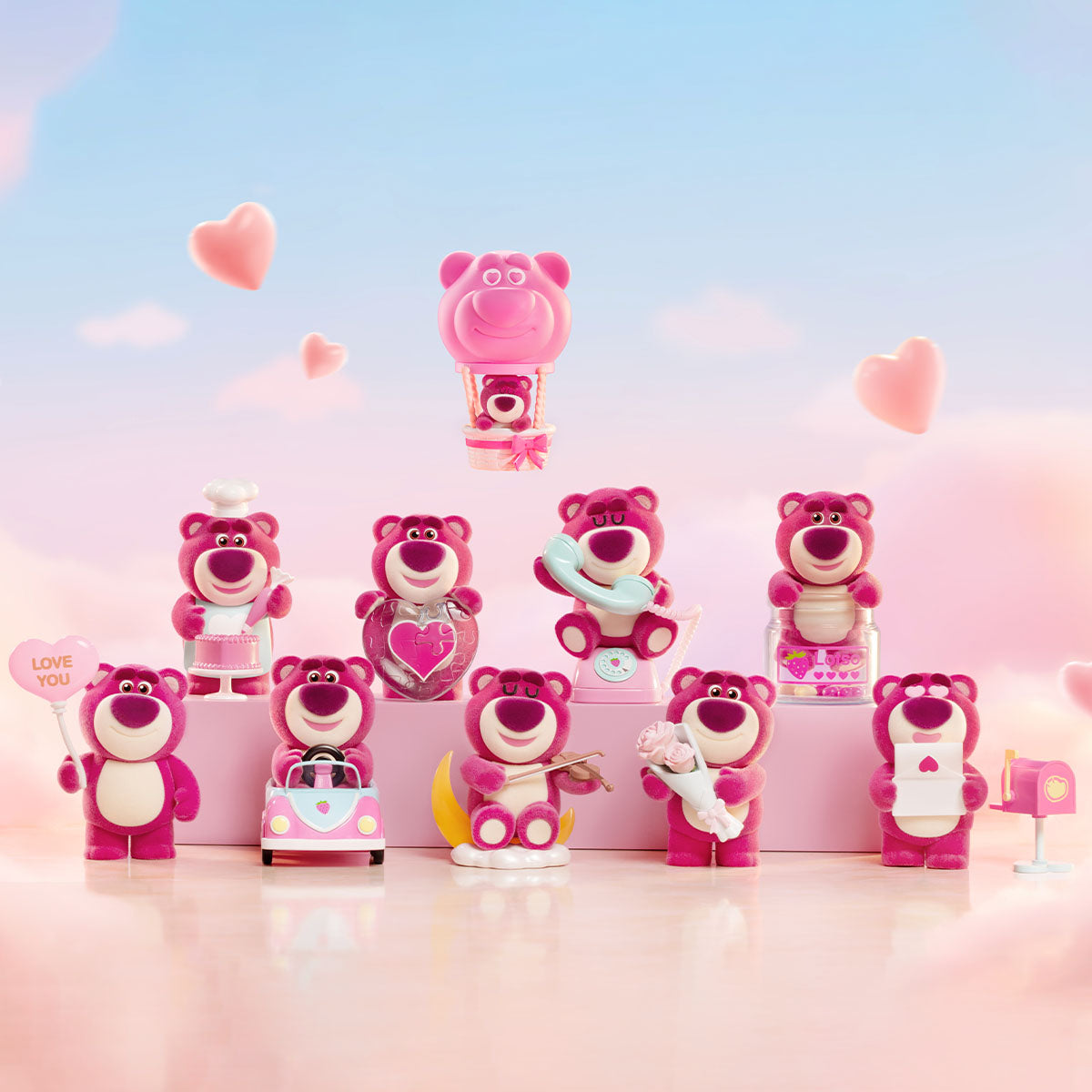 POP MART Disney/Pixar Lotso Wondrous Rendezvous Series Figures