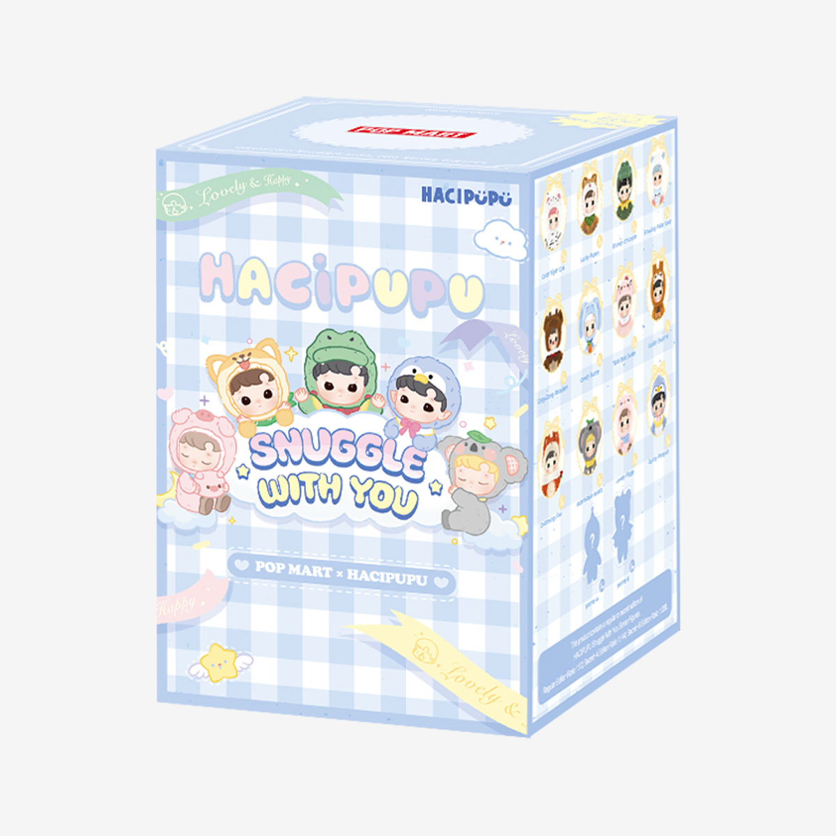 POP MART HACIPUPU Snuggle With You Series Figures Blind box