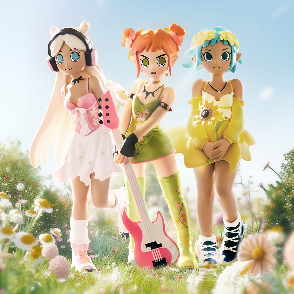 POP MART Peach Riot Punk Fairy Series Figures Blind box
