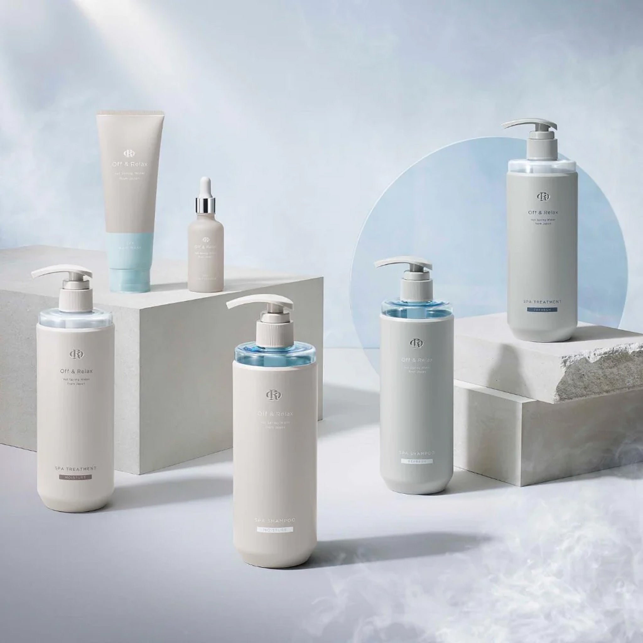 Off & Relax Hot Spring Water Moisture Spa Shampoo 460ml