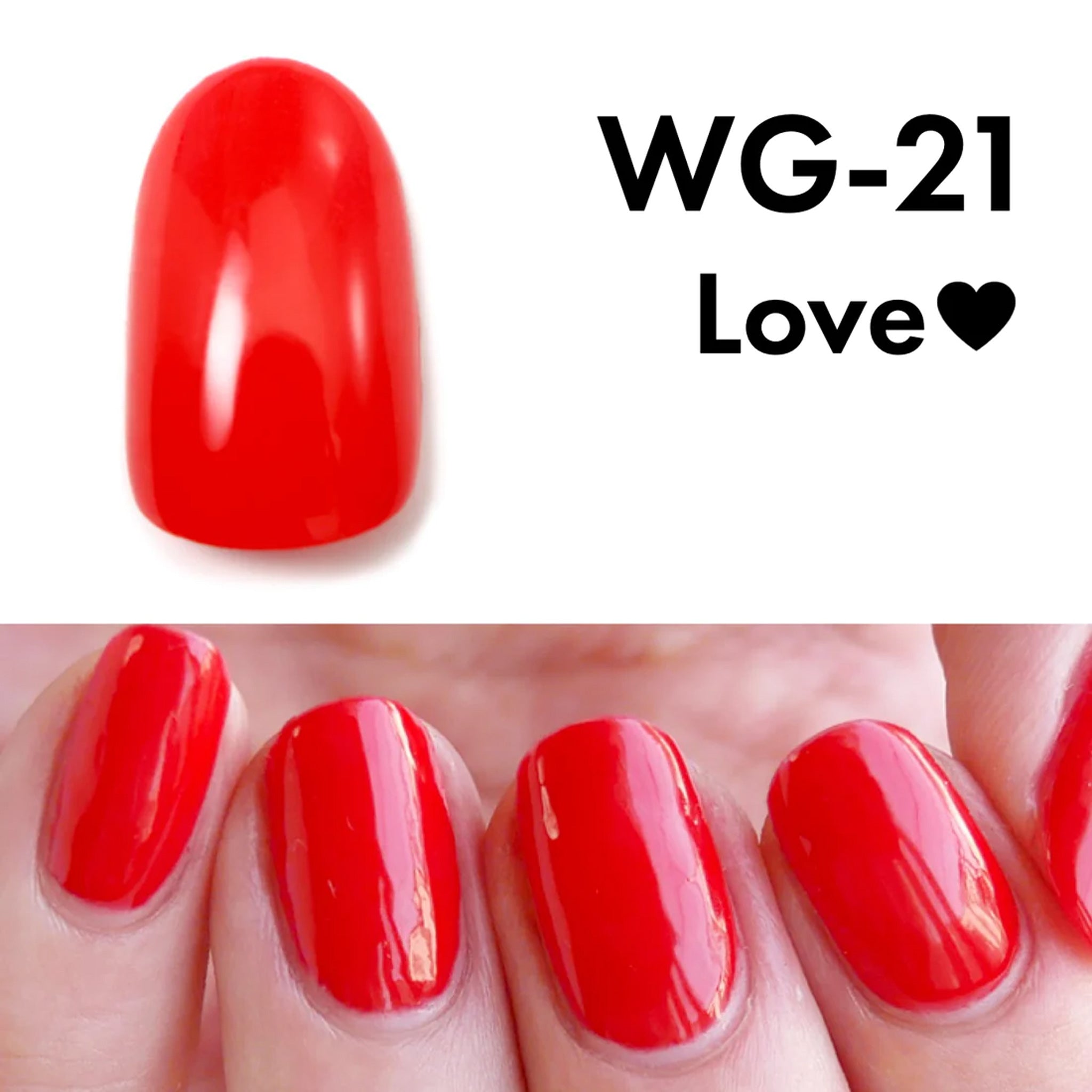 HOMEI Weekly可剥式指甲油 Love WG-21 9ml