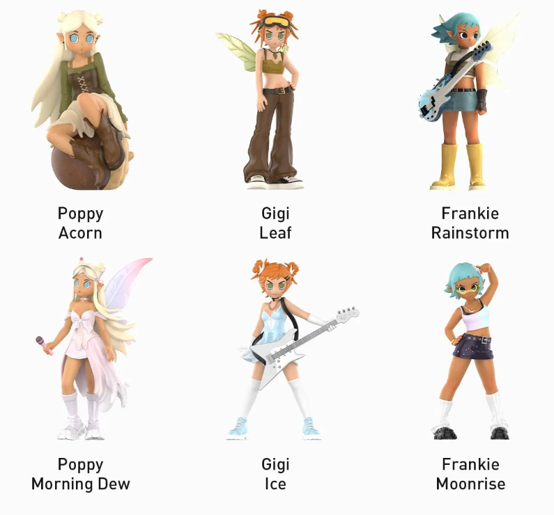 POP MART Peach Riot Punk Fairy Series Figures Blind box