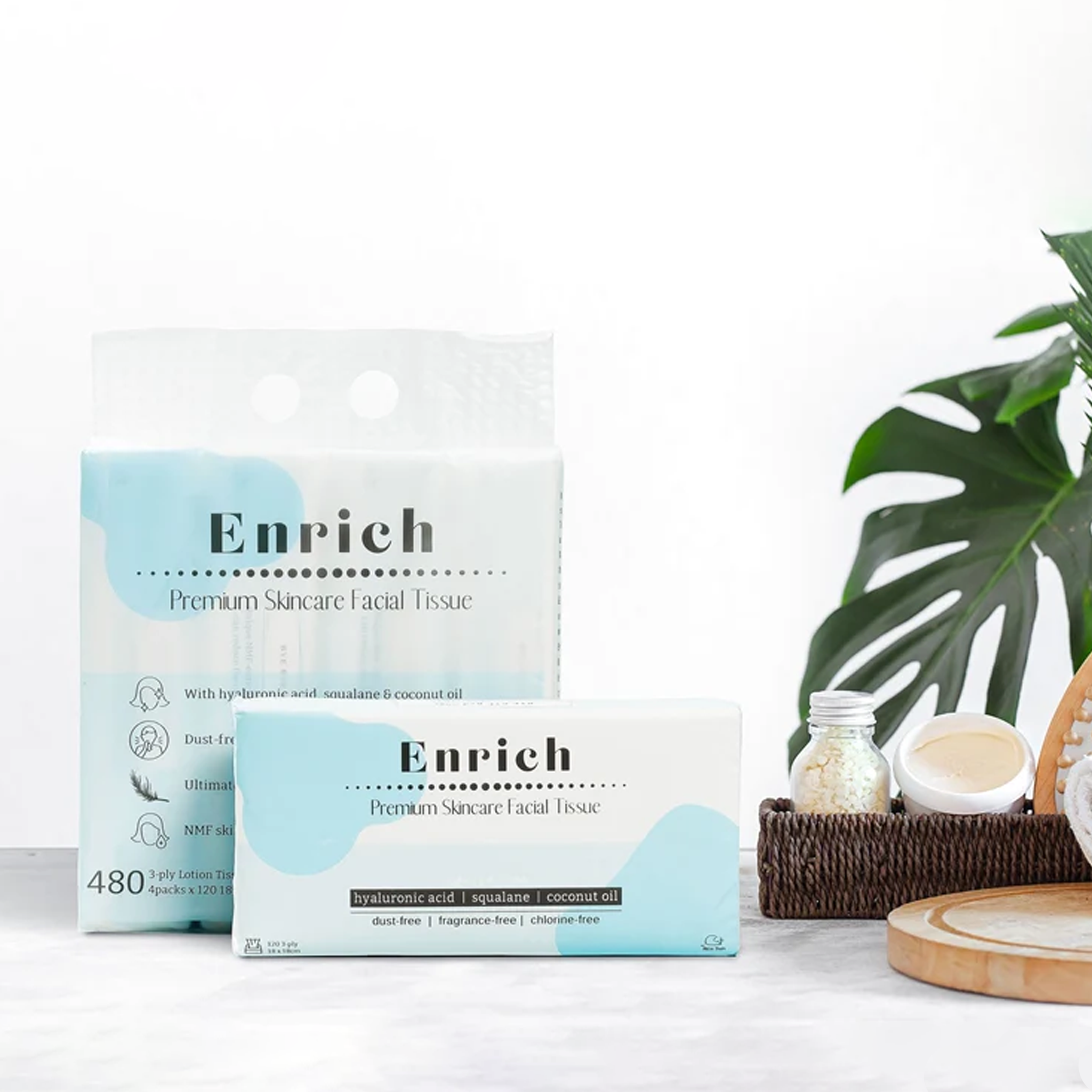 The Nice Bum Enrich Lotion Tissue 480 pcs