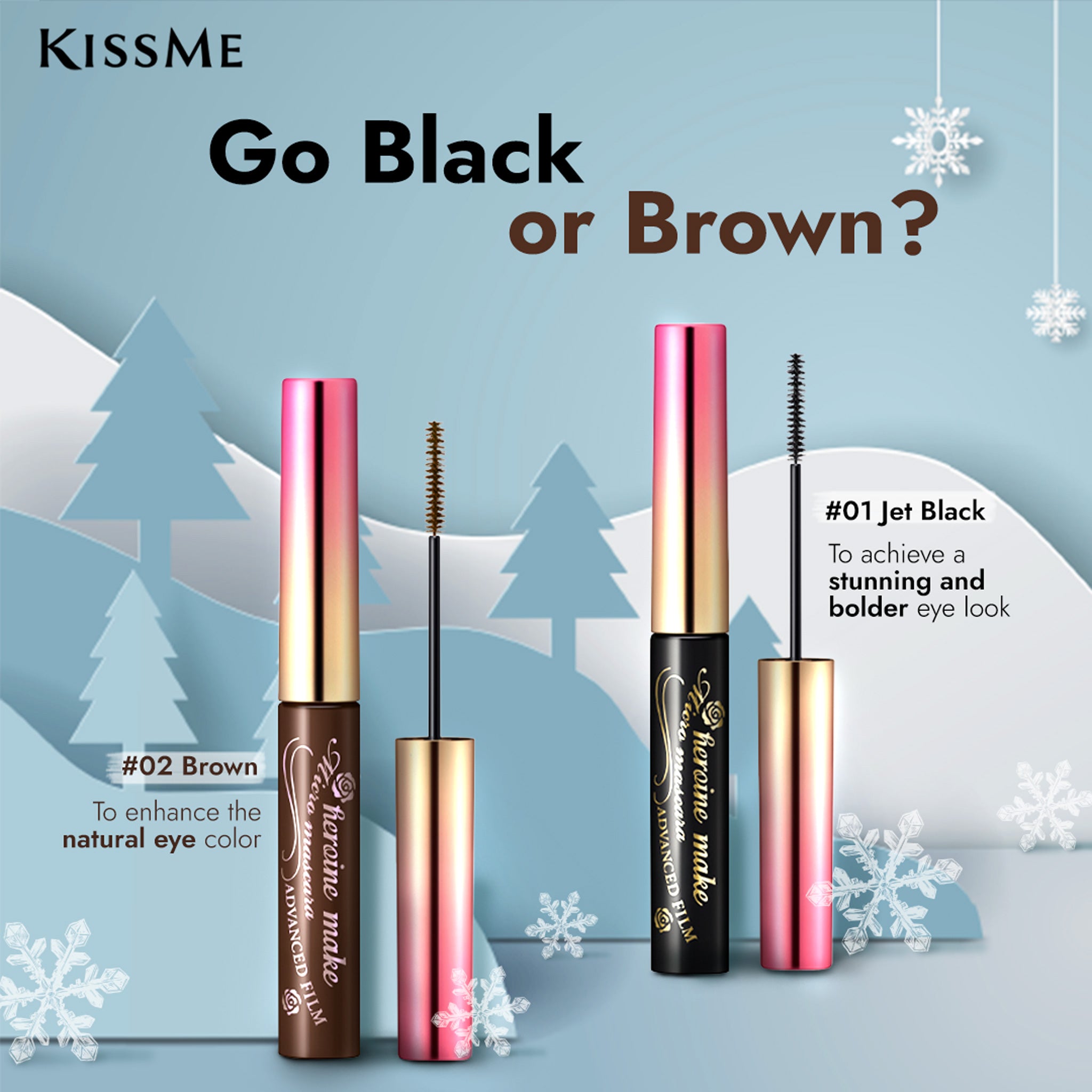 KISSME Heroine Make Micro Mascara Advanced Film