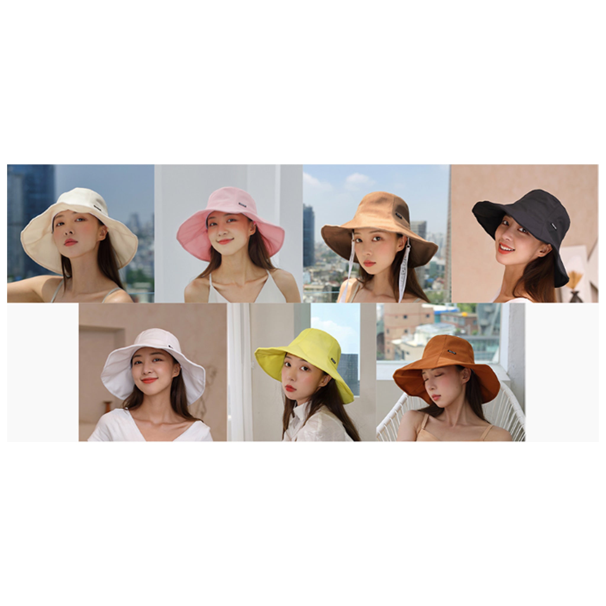 SALUA Tulip Series Sun Protection Bucket Hat