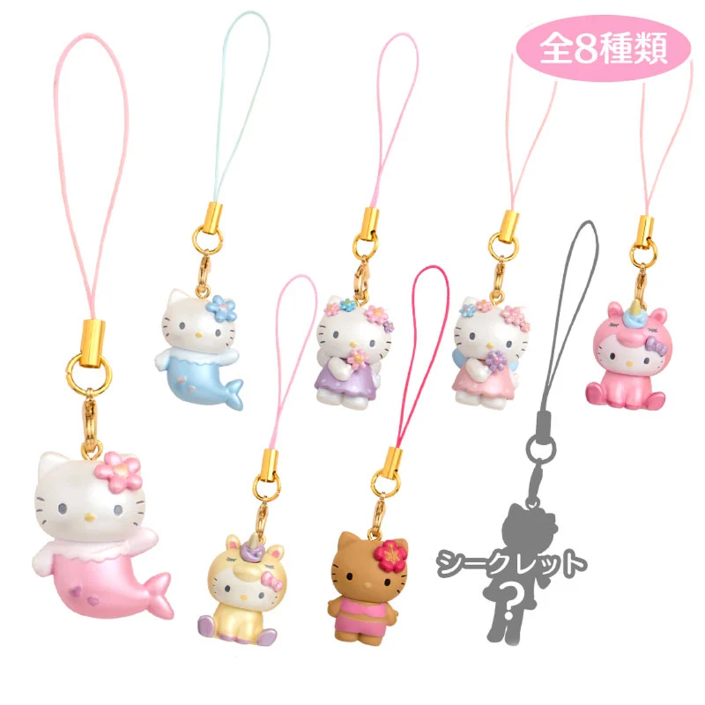 Sanrio Secret Mascot Strap Hello Kitty Fantasy Collection Blind Box 1 box