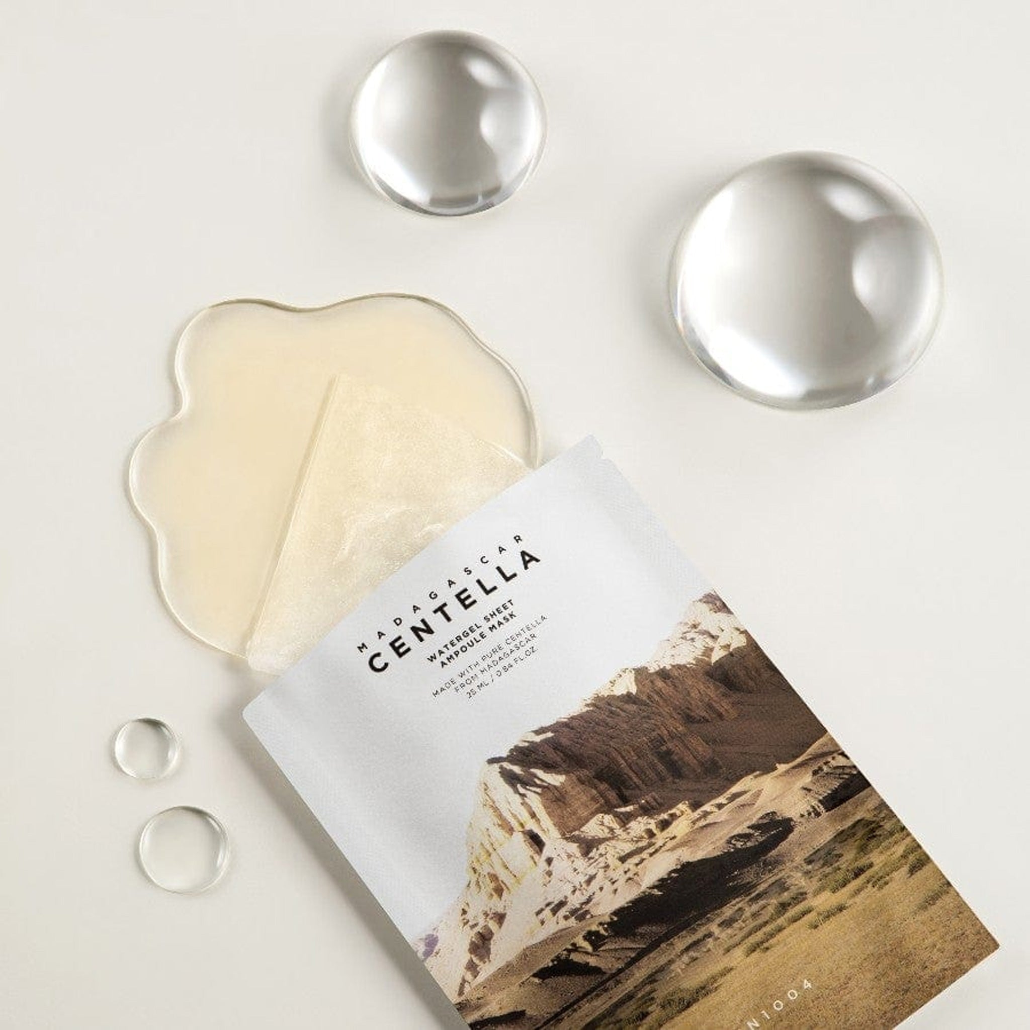 SKIN1004 理肤天使 积雪草水凝胶安瓶面膜 5片