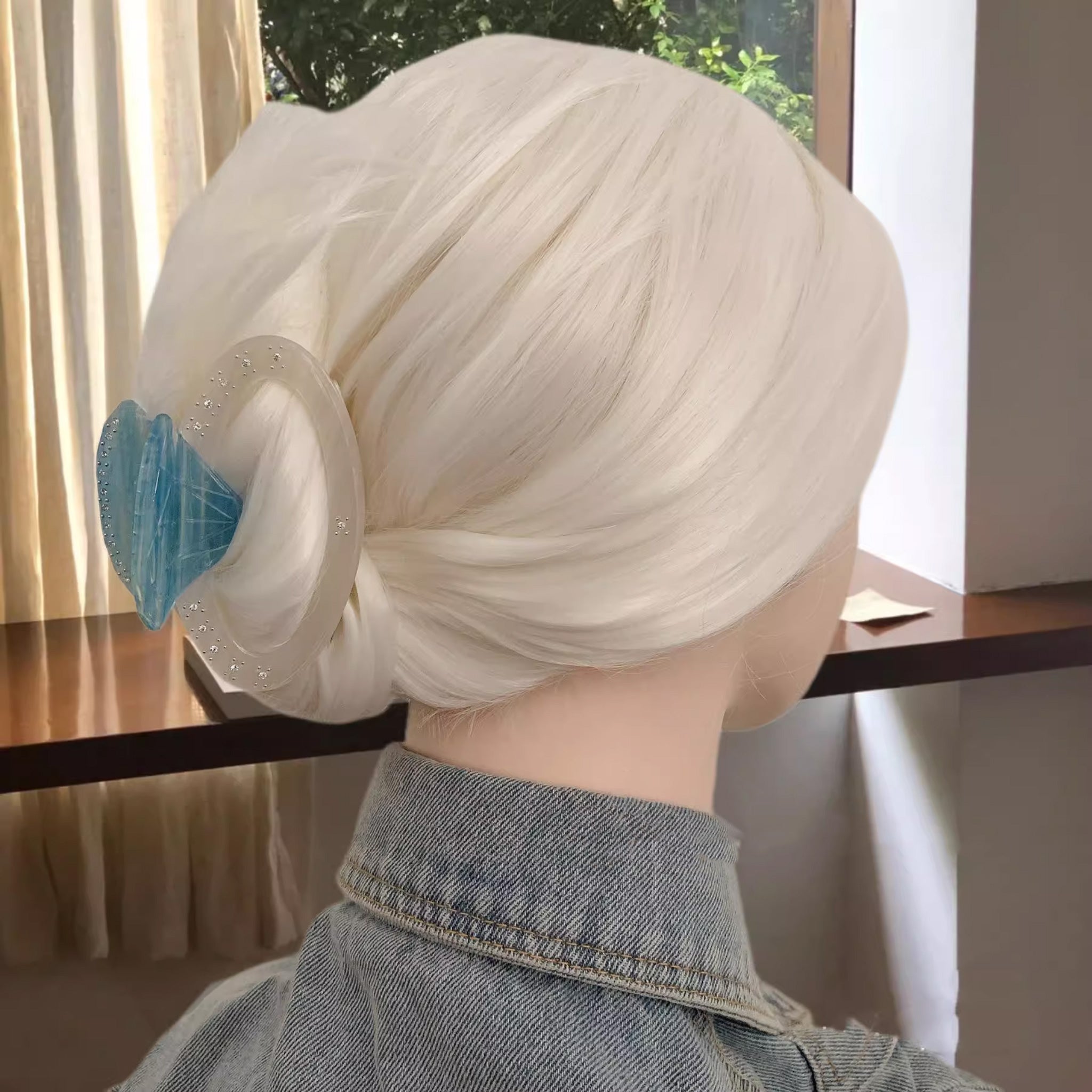 几何钻戒形状抓夹 2 款 1件