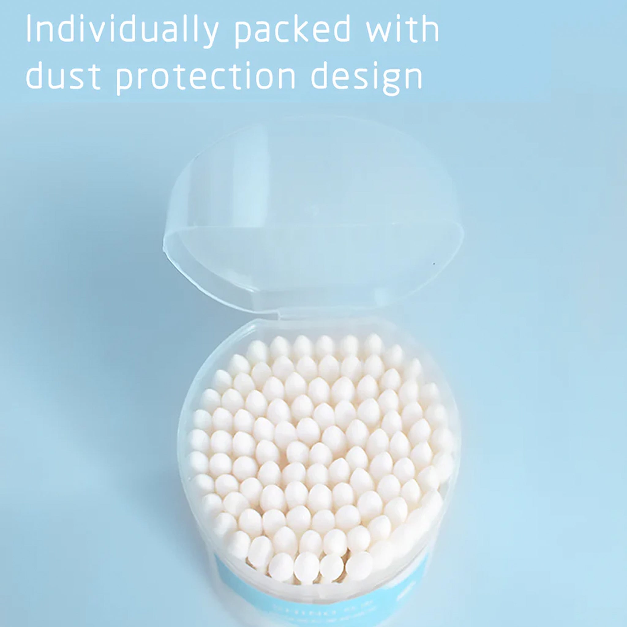 SHINO Dual 100% Organic Cotton Swabs