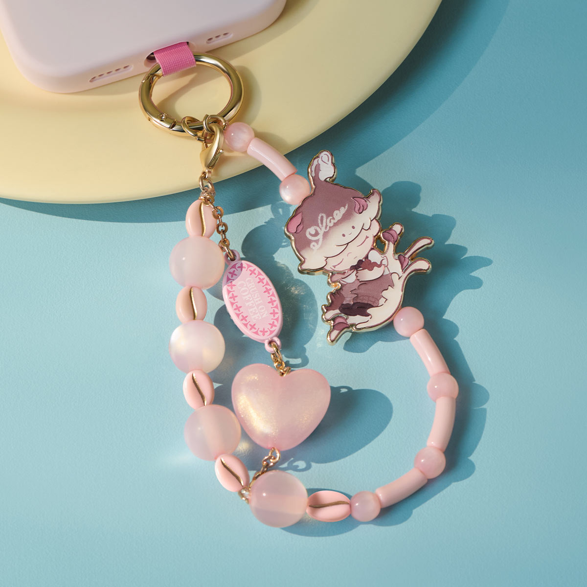 POP MART DIMOO Crush on Coffee Series-Phone Charm Blind Box