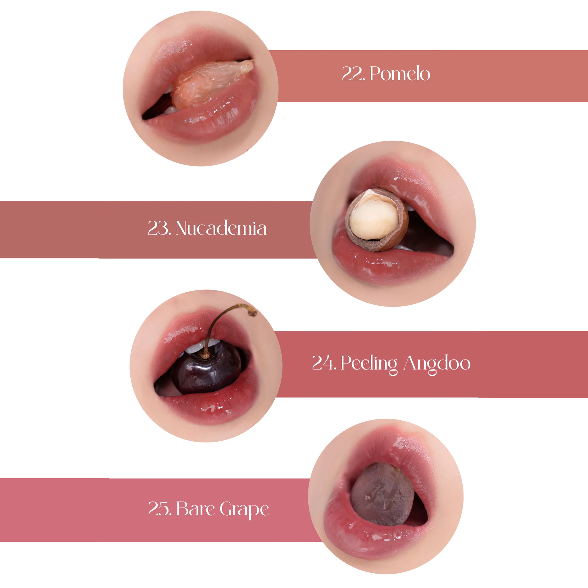 rom&nd Juicy Lasting Tint Bare Juicy Series
