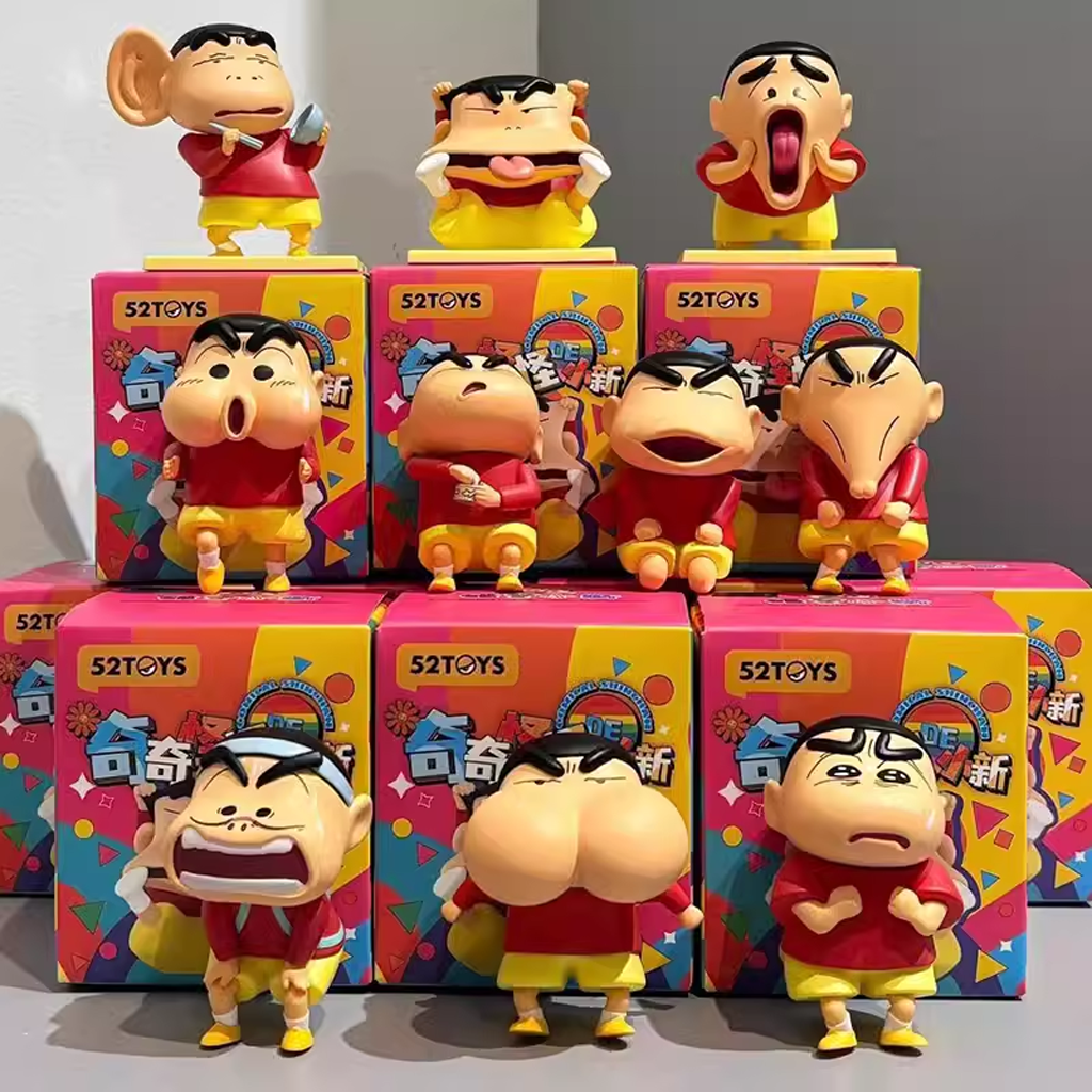 Comical Shin-Chan Series blind box with 10 basic design and 1 secret design