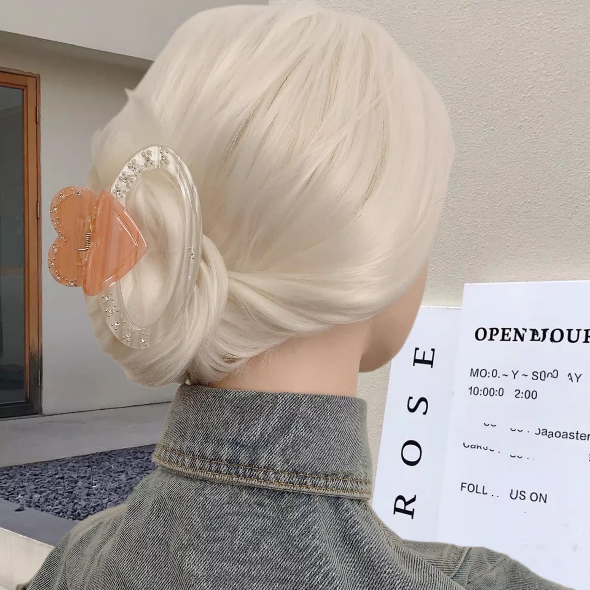 几何钻戒形状抓夹 2 款 1件