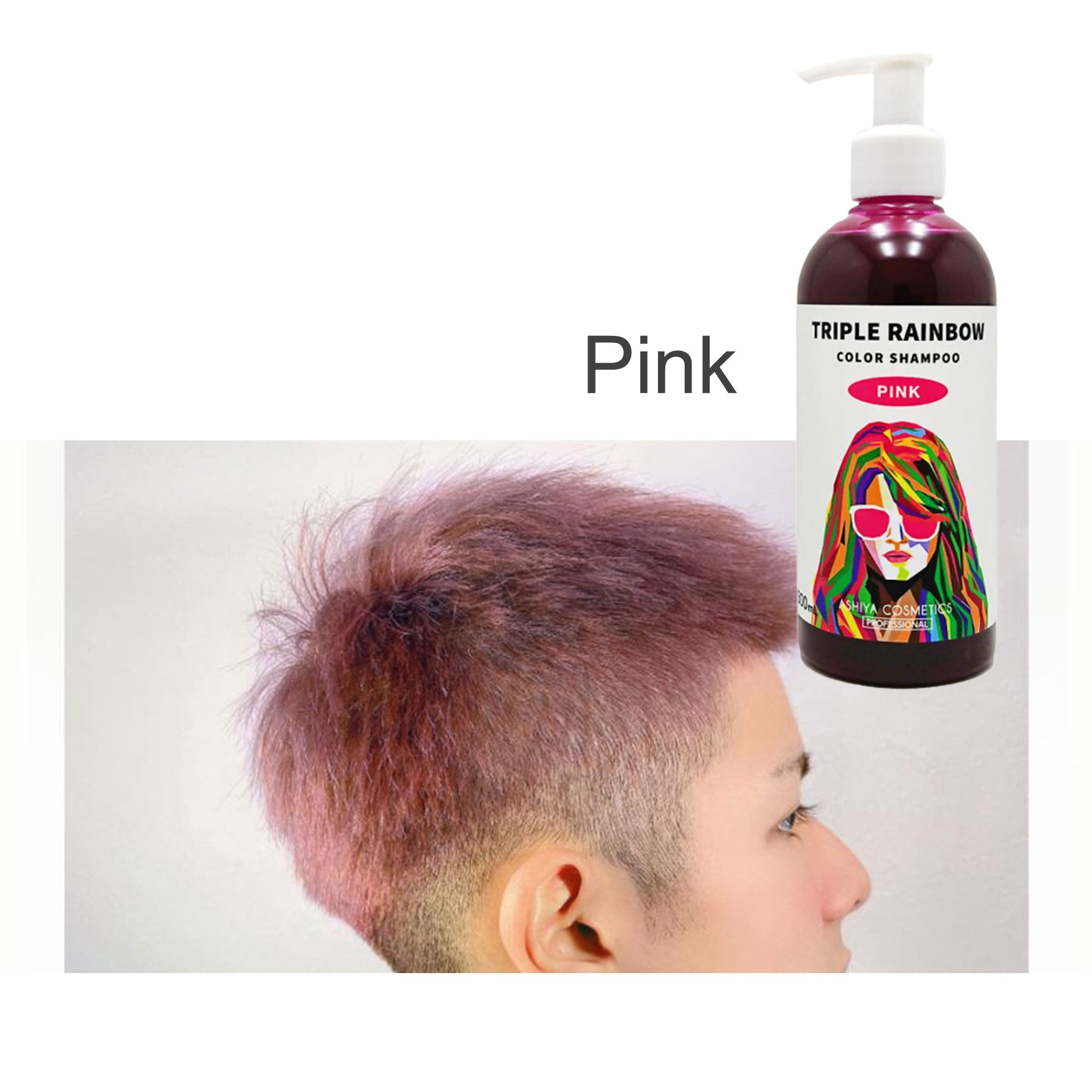 ASHIYA Triple Rainbow Shampoo Multi Color 300ml