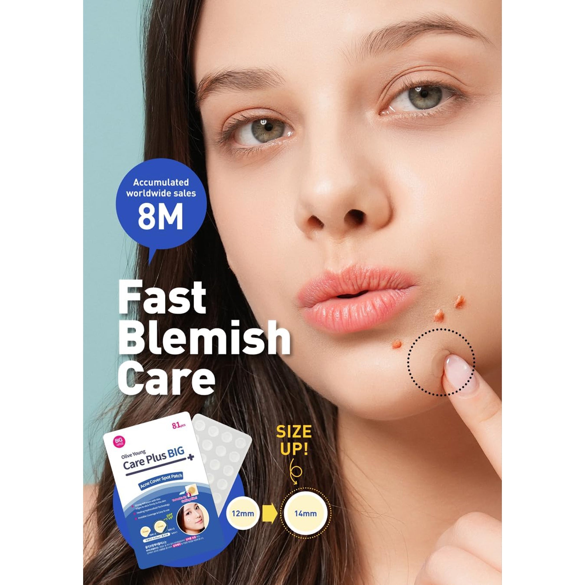 OLIVE YOUNG 痘痘遮瑕贴 PLUS