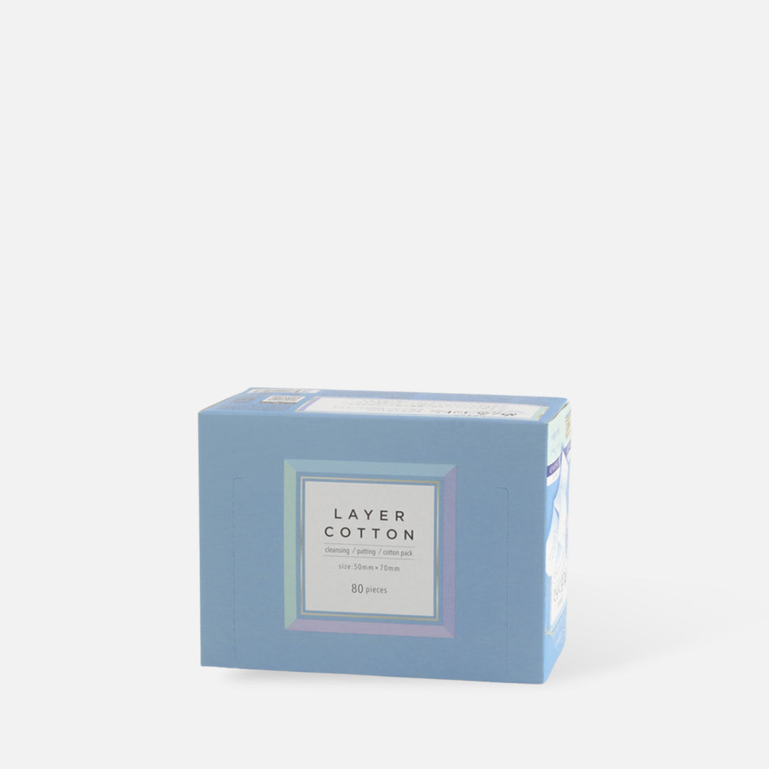 Cotton labo 5层化妆&洁面棉片 80片