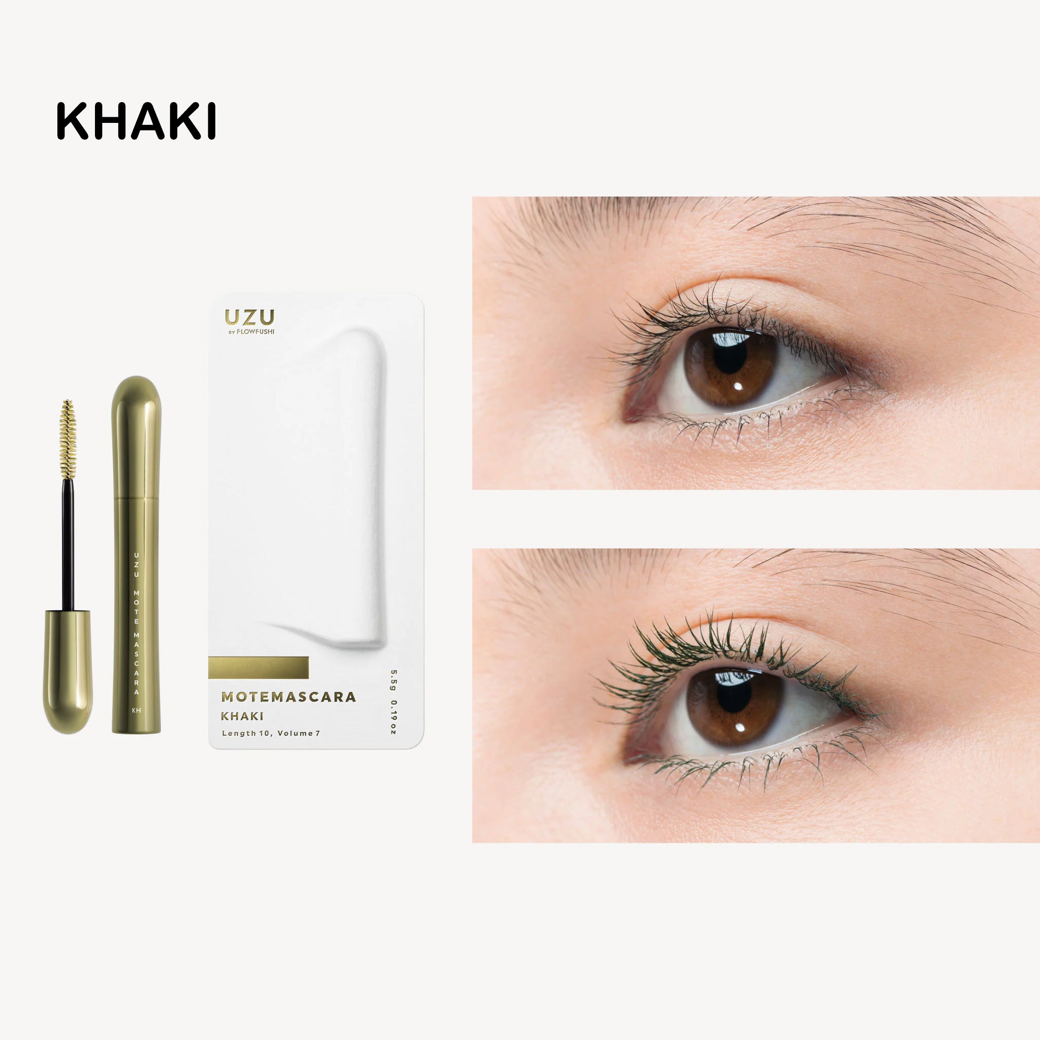 UZU Flowfushi Mote Mascara 5.5g