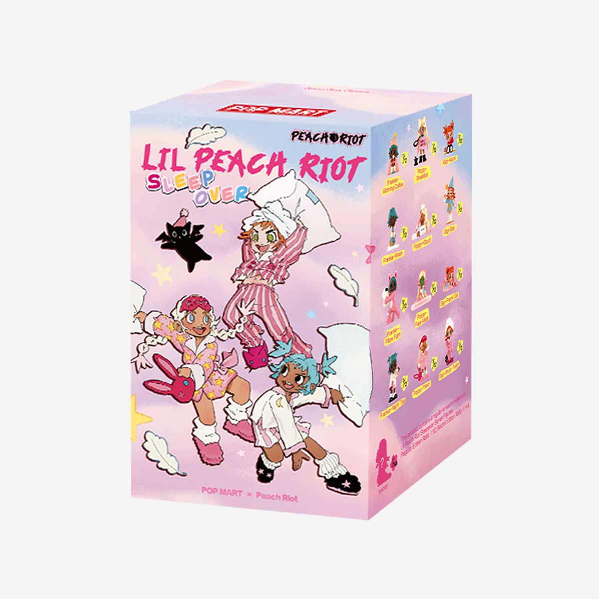POP MART Lil Peach Riot Sleepover Series Figures Blind box