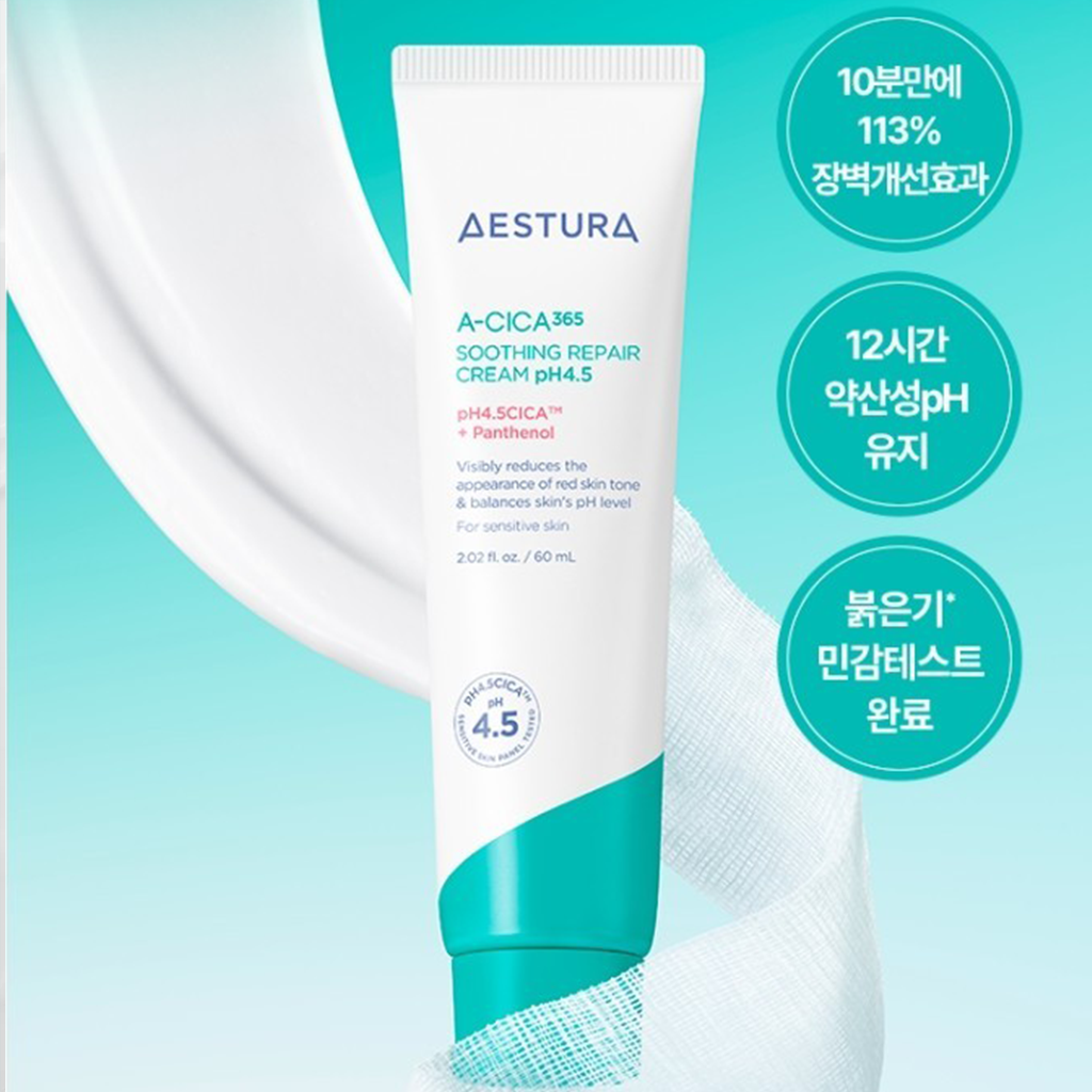 AESTURA A-Cica 365 Soothing Relief Cream 60ml