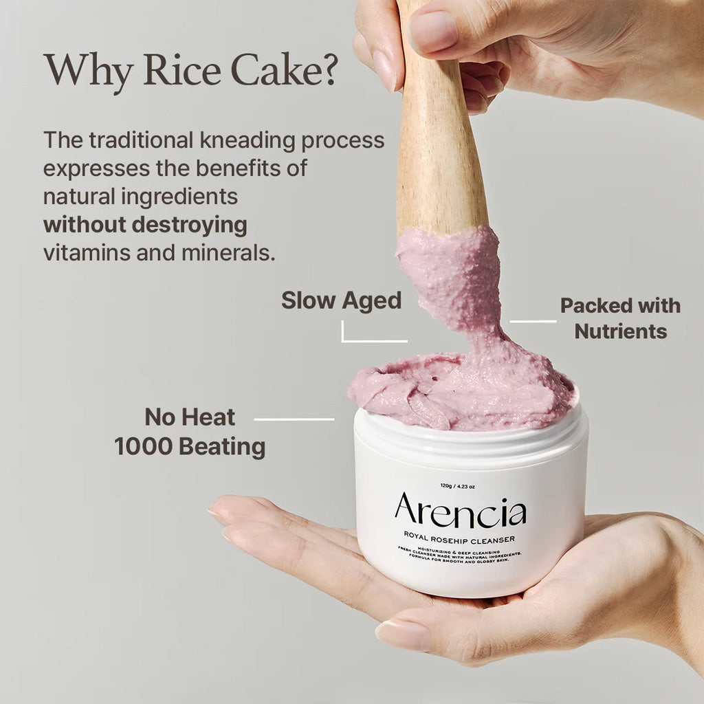 Arencia Fresh Royal Rosehip Mochi Cleanser 120 g