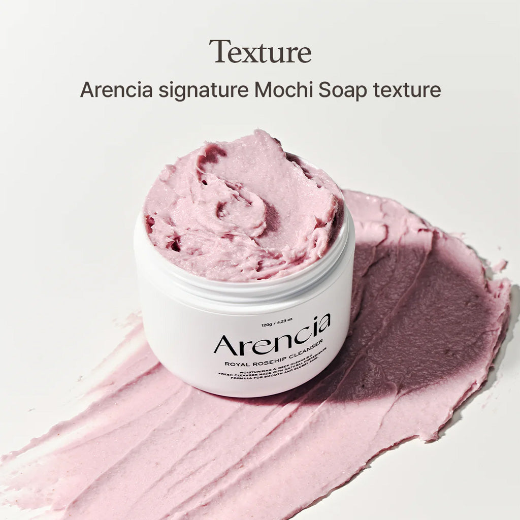 Arencia Fresh Royal Rosehip Mochi Cleanser 120 g