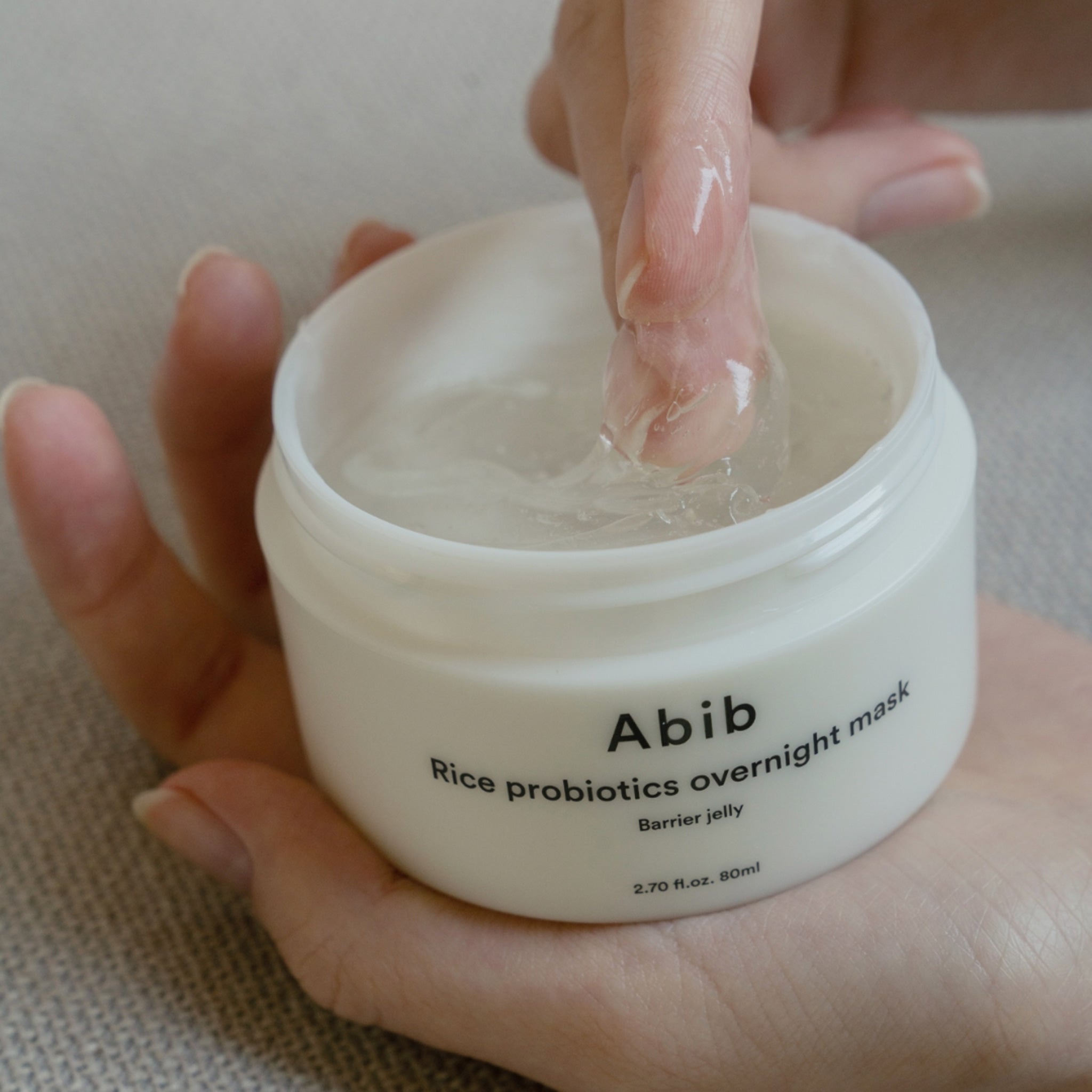 Abib Rice Probiotics Overnight Mask Barrier Jelly 80ml