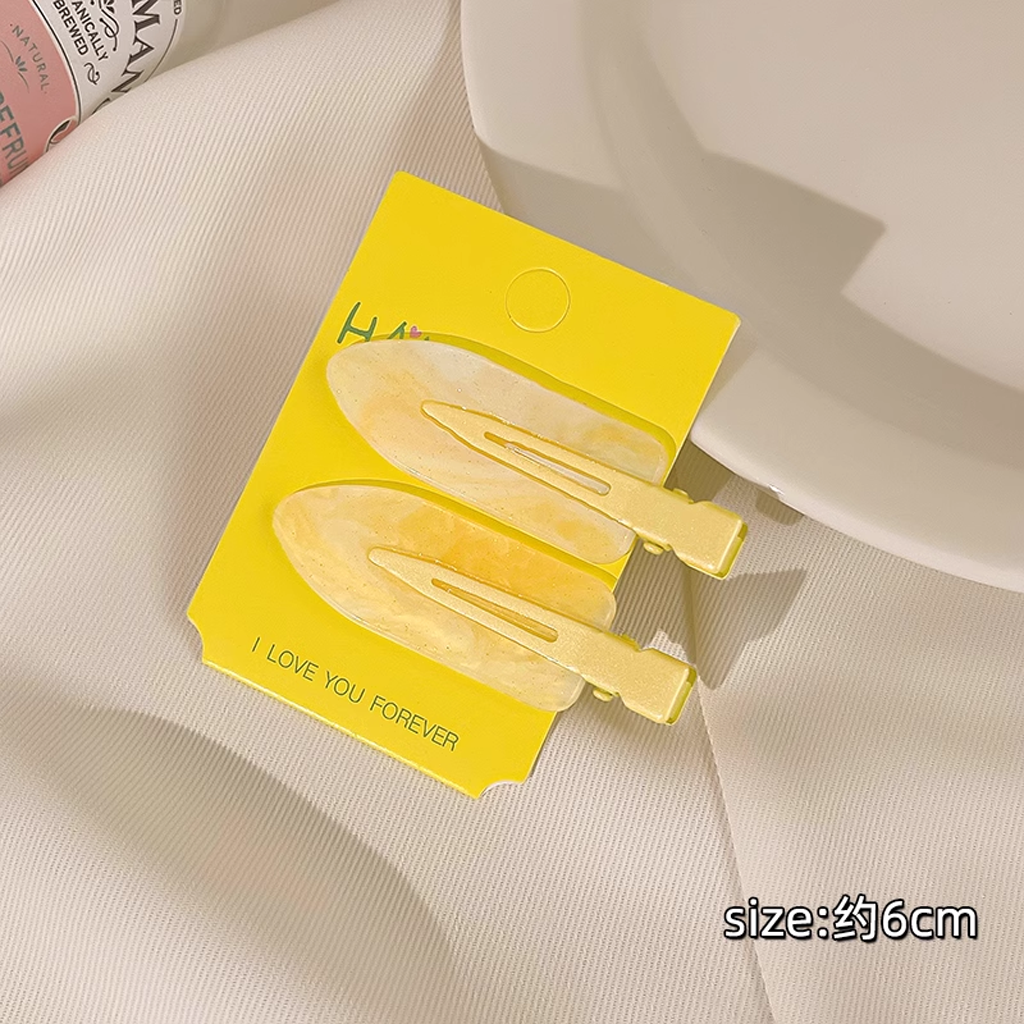 醋酸纤维无折痕发夹 6 厘米