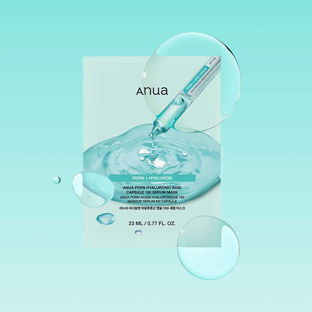 Anua PDRN Hyaluronic Acid Capsule 100 Serum Mask 23 ml – LAMOUR