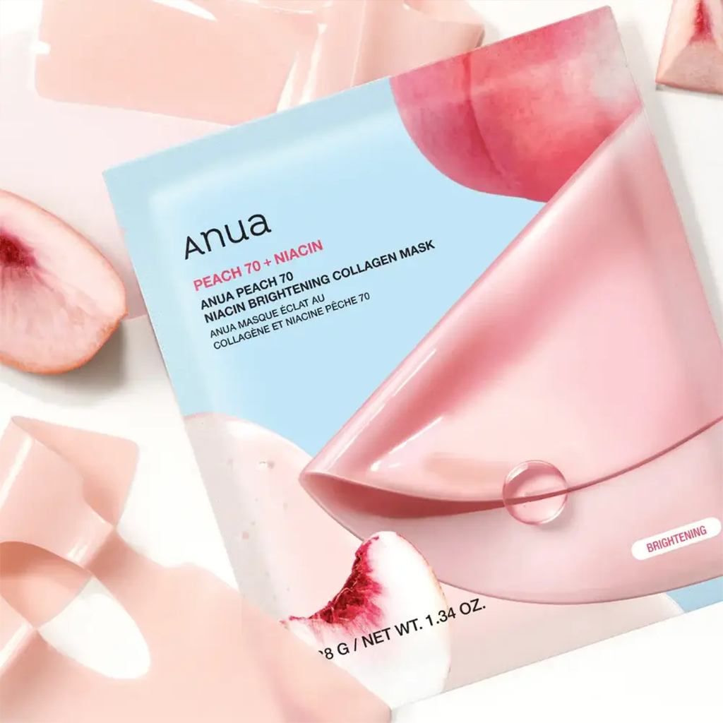 Anua Peach 70 Niacin Collagen Mask 1pc
