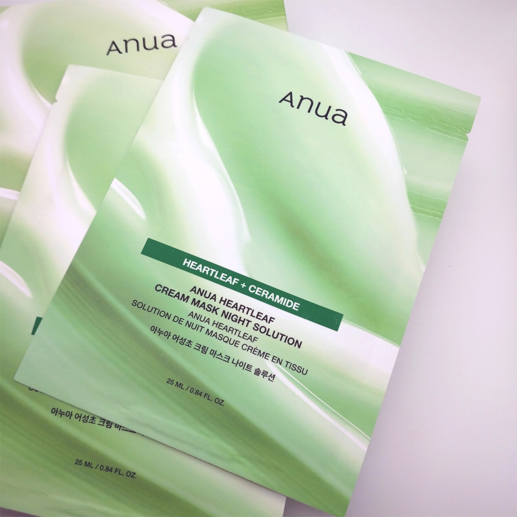 Anua Heartleaf Cream Mask Night Solution