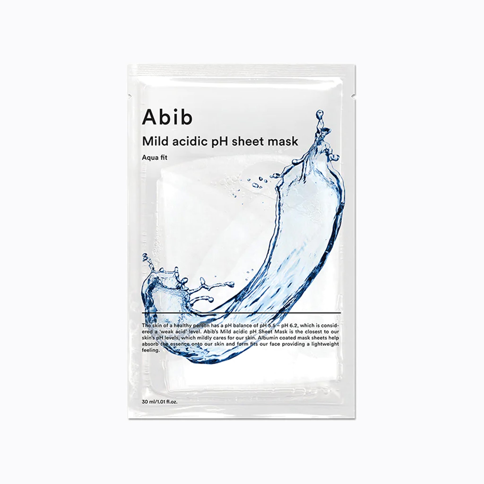 Abib Mild Acidic pH Sheet Mask