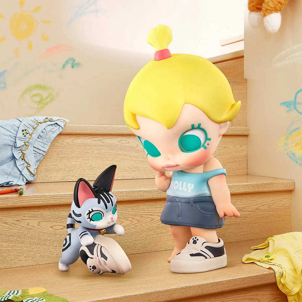 POP MART Baby Molly & Baby Tabby Series Figures Blind Box