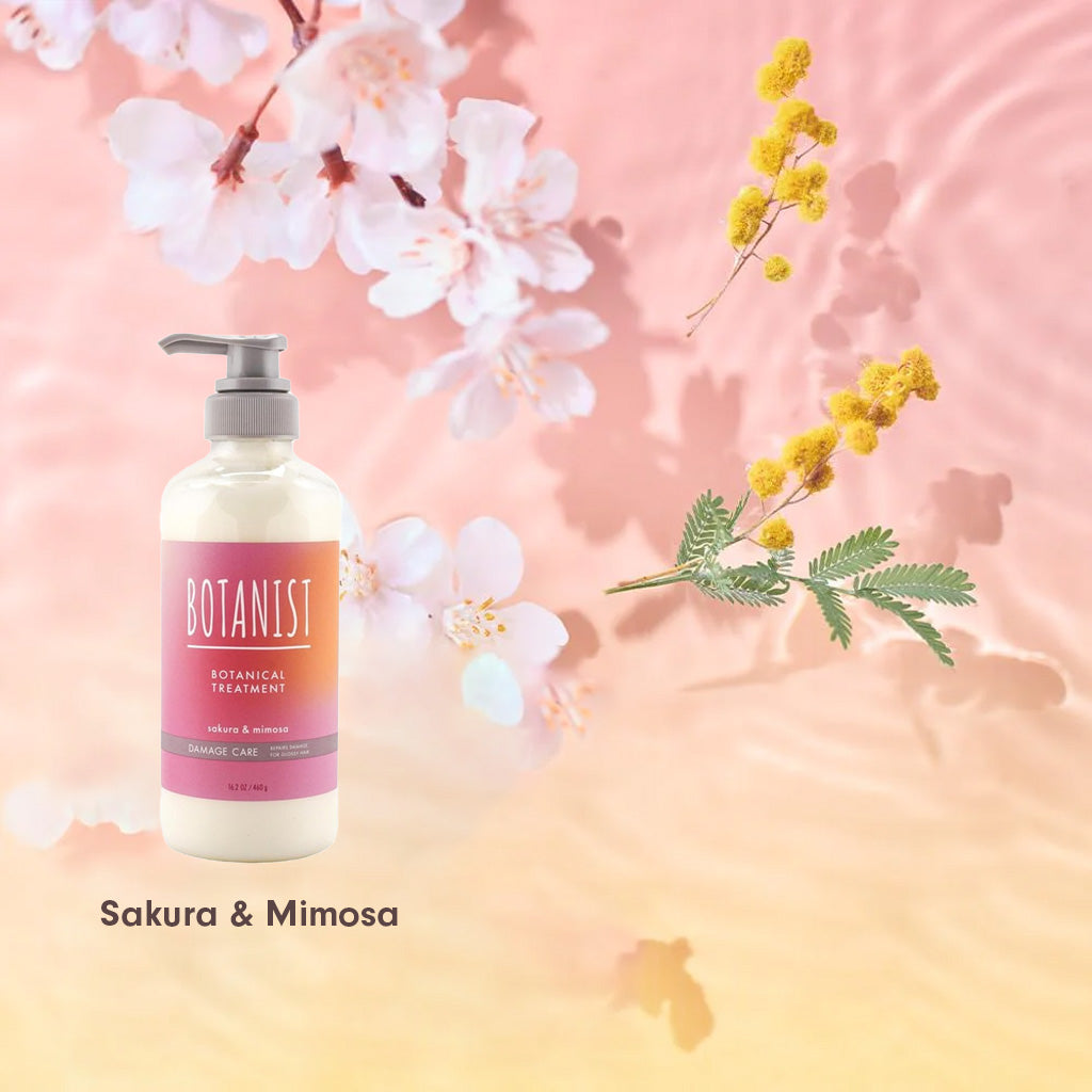 BOTANIST Botanical Spring Treatment Damage Care 460g-sakura & minosa