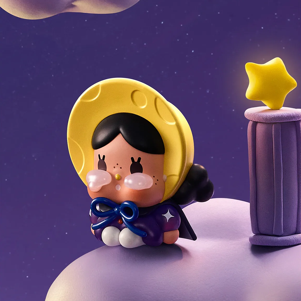 CRYBABY CRYING TO THE MOON-SITTING SERIES FIGURES