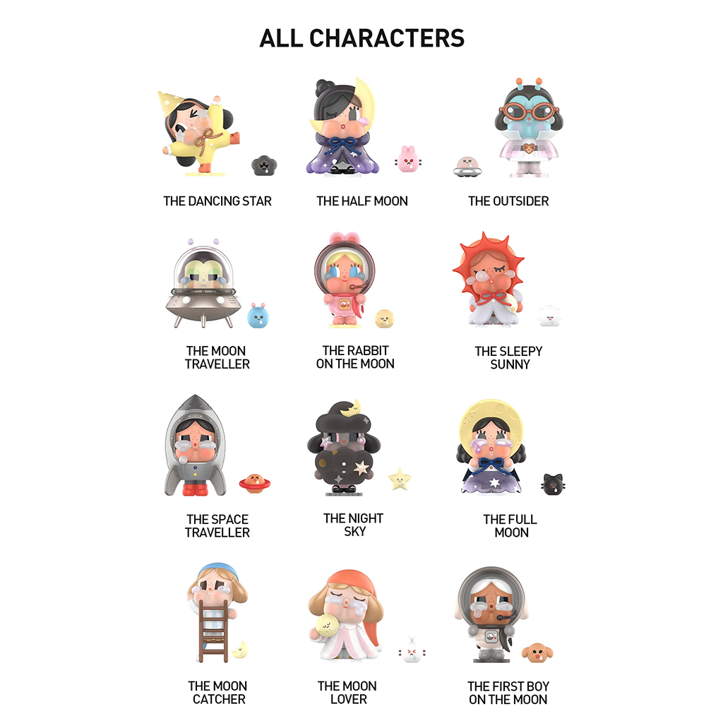 CRYBABY CRYING TO THE MOON SERIES FIGURES