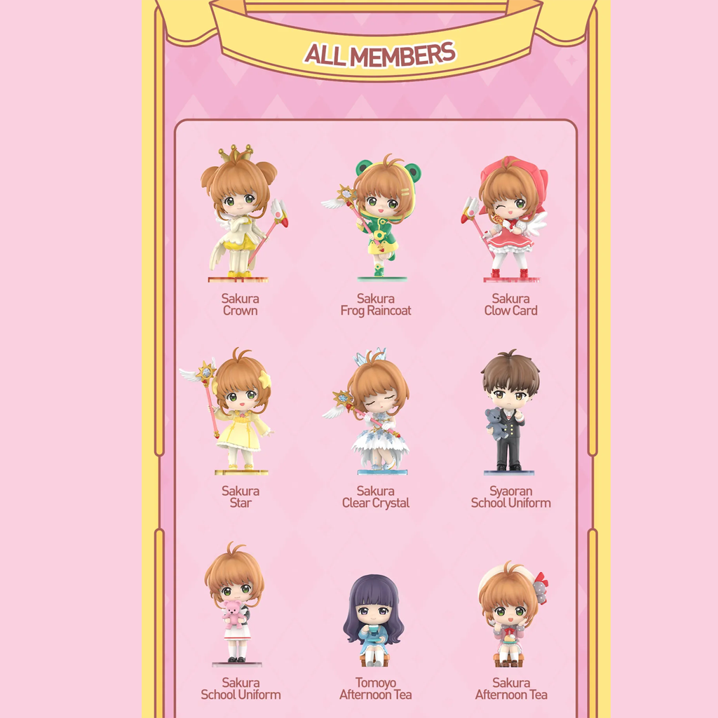 POP MART Cardcaptor Sakura: Clear Card Series Figures Blind Box