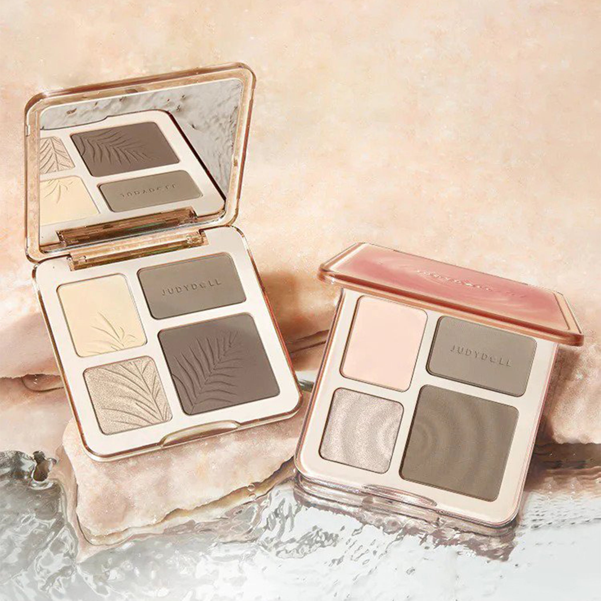 JUDYDOLL 2 in 1 Highlighter Contour Palette