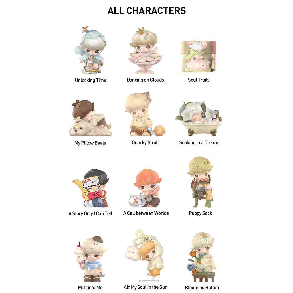 DIMOO The Missing Day Series Figures