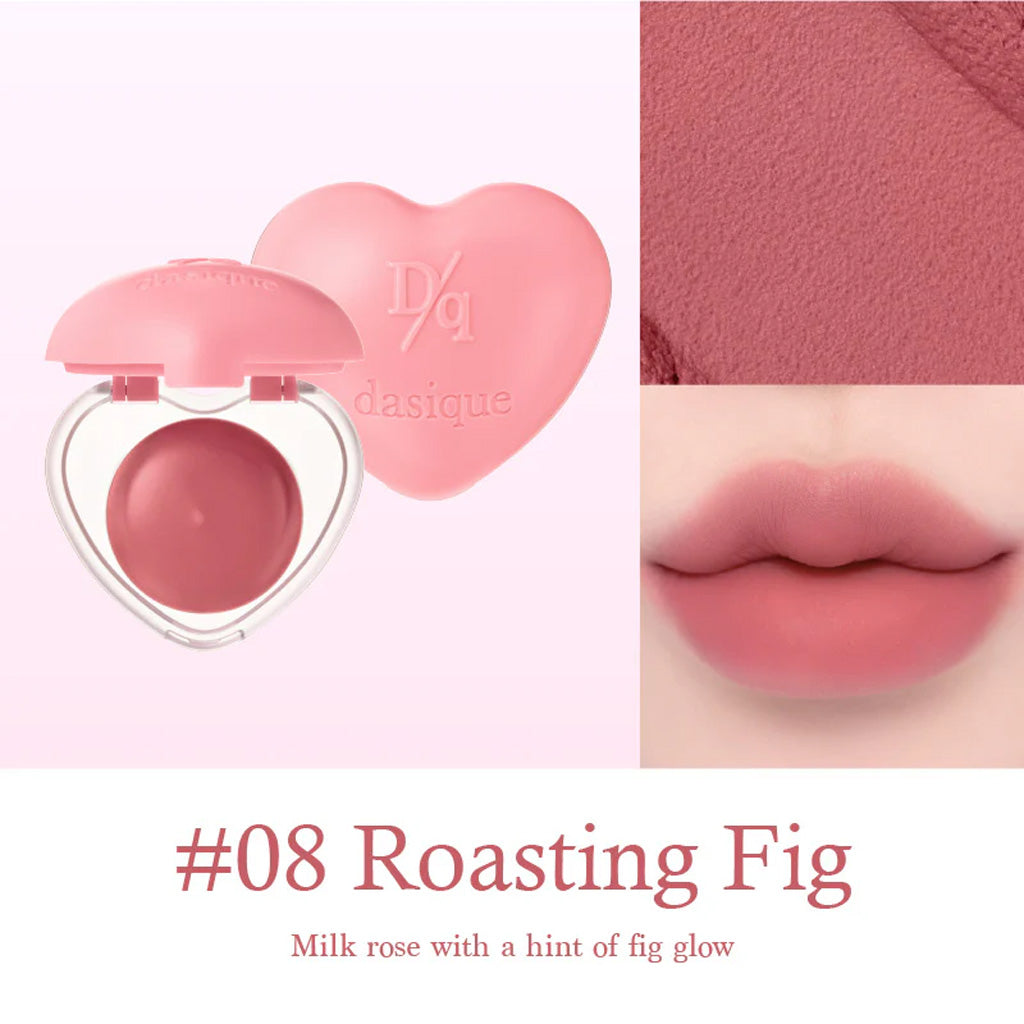 It is a creamy, lightweight blush that adds a soft, natural flush to the cheeks.