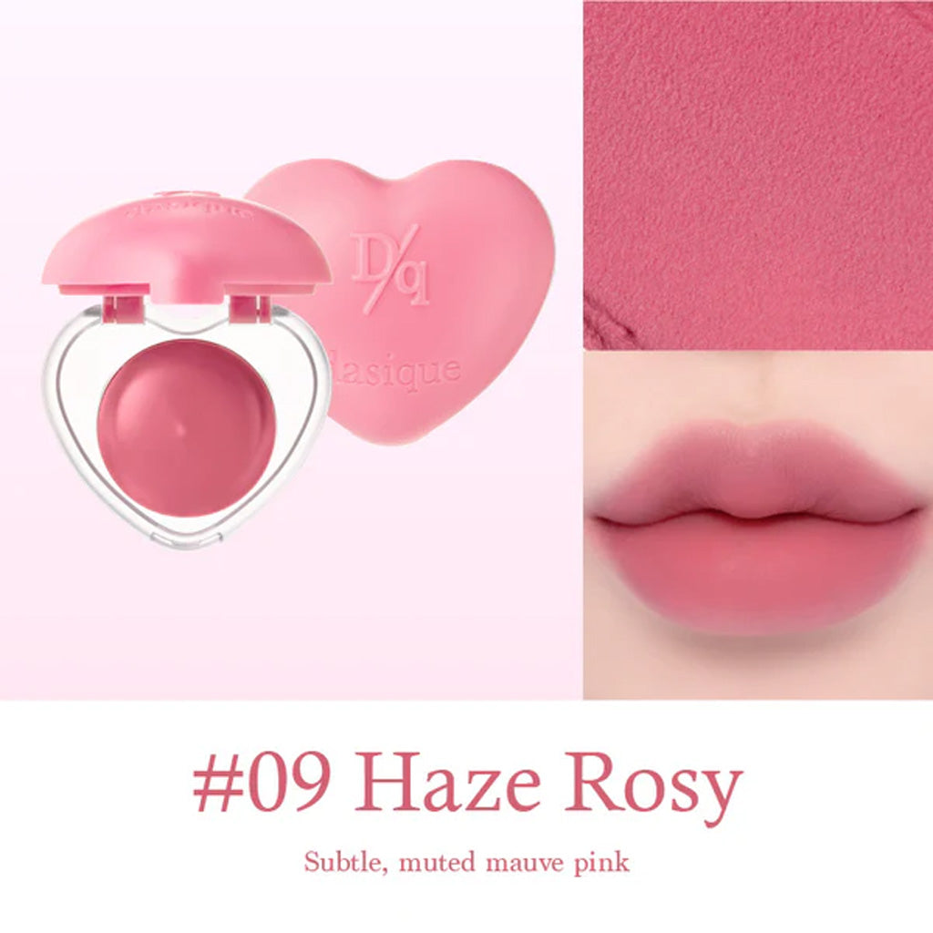 It is a creamy, lightweight blush that adds a soft, natural flush to the cheeks.