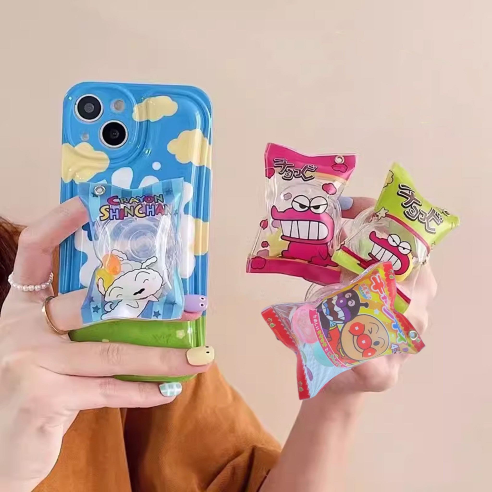 Dinosaur Candy Phone Grip Stand Holder