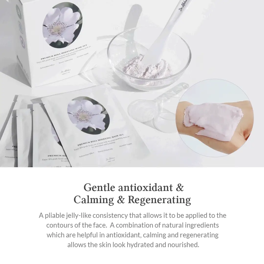 Dr.Althea Premium Rosa Modeling Mask Set 5 pcs