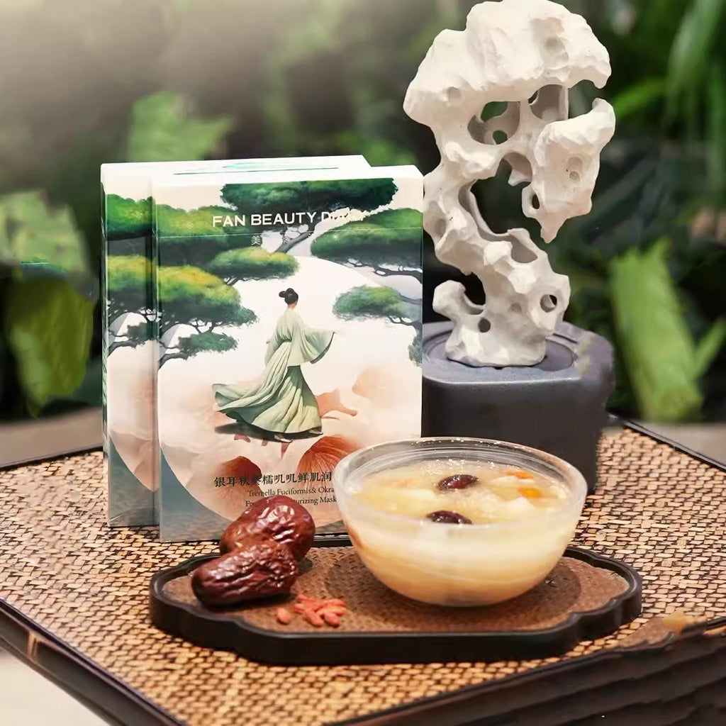 FAN BEAUTY Tremella Okra Moist Mask 5pcs