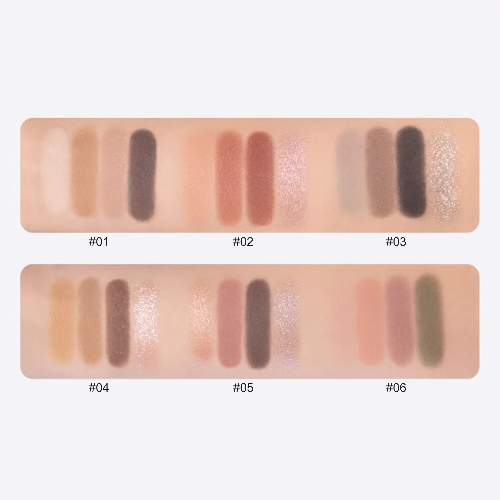 FLORTTE Nice to Meet Chu 4-color Eyeshadow Palette