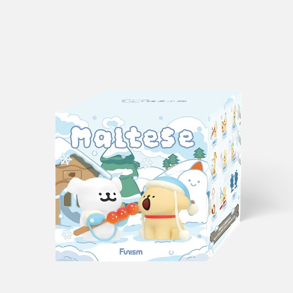 FUNISM Maltese Cuddly Moments Series Blind Box 1 pc