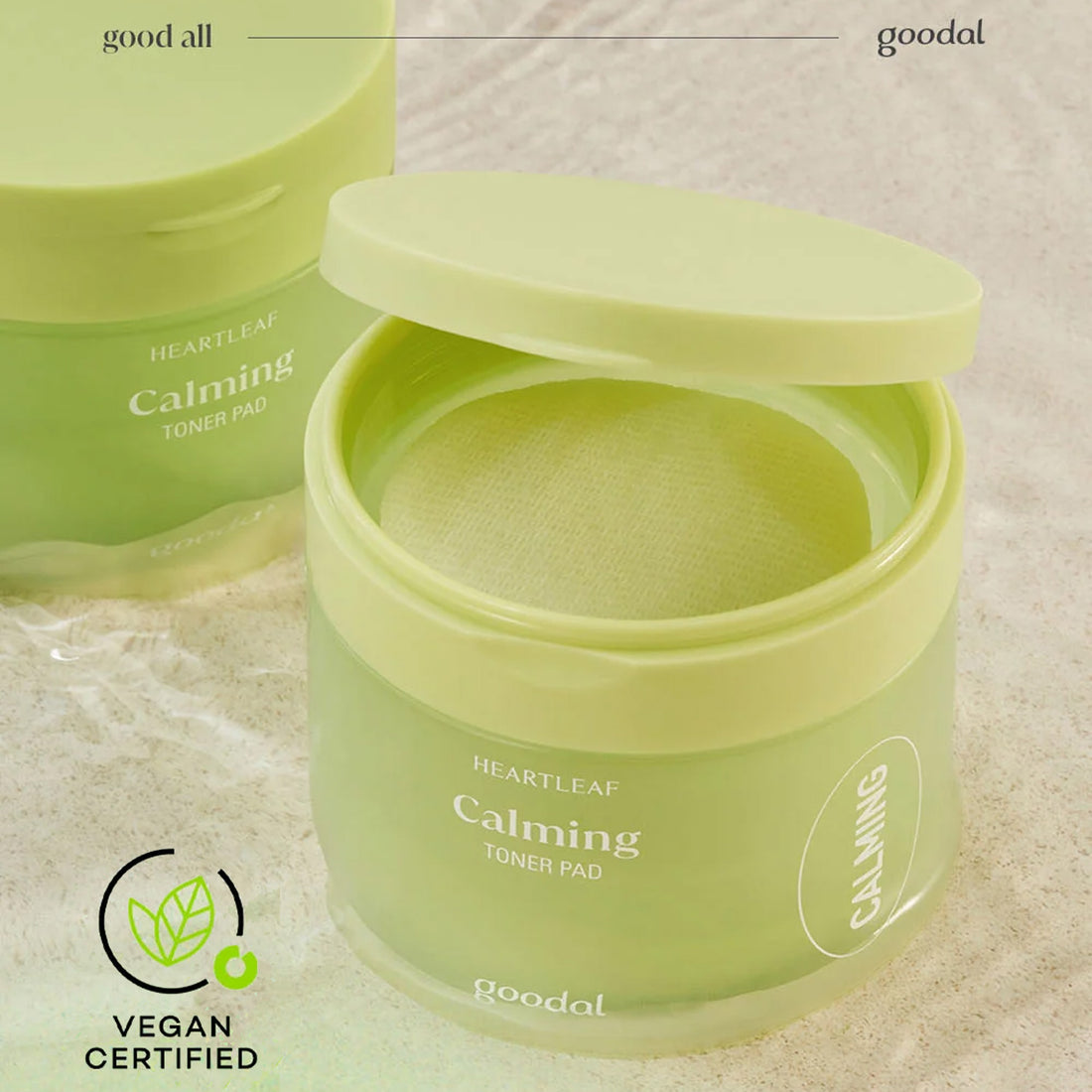 goodal Heartleaf Calming Toner Pad 70 Sheets