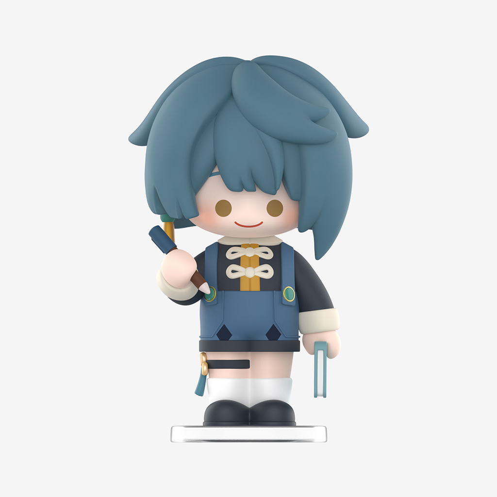 POP MART Genshin Impact Dress-Up Dreams Themed Chibi Series Figures Blind Box