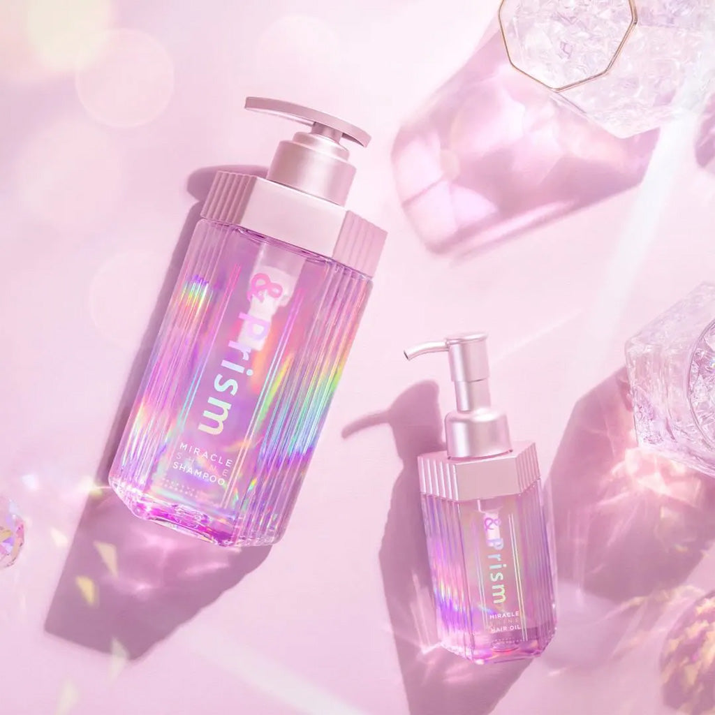 &Prism MIRACLE SHINE Shampoo Twinkle Peony Scent 415 ml – LAMOUR