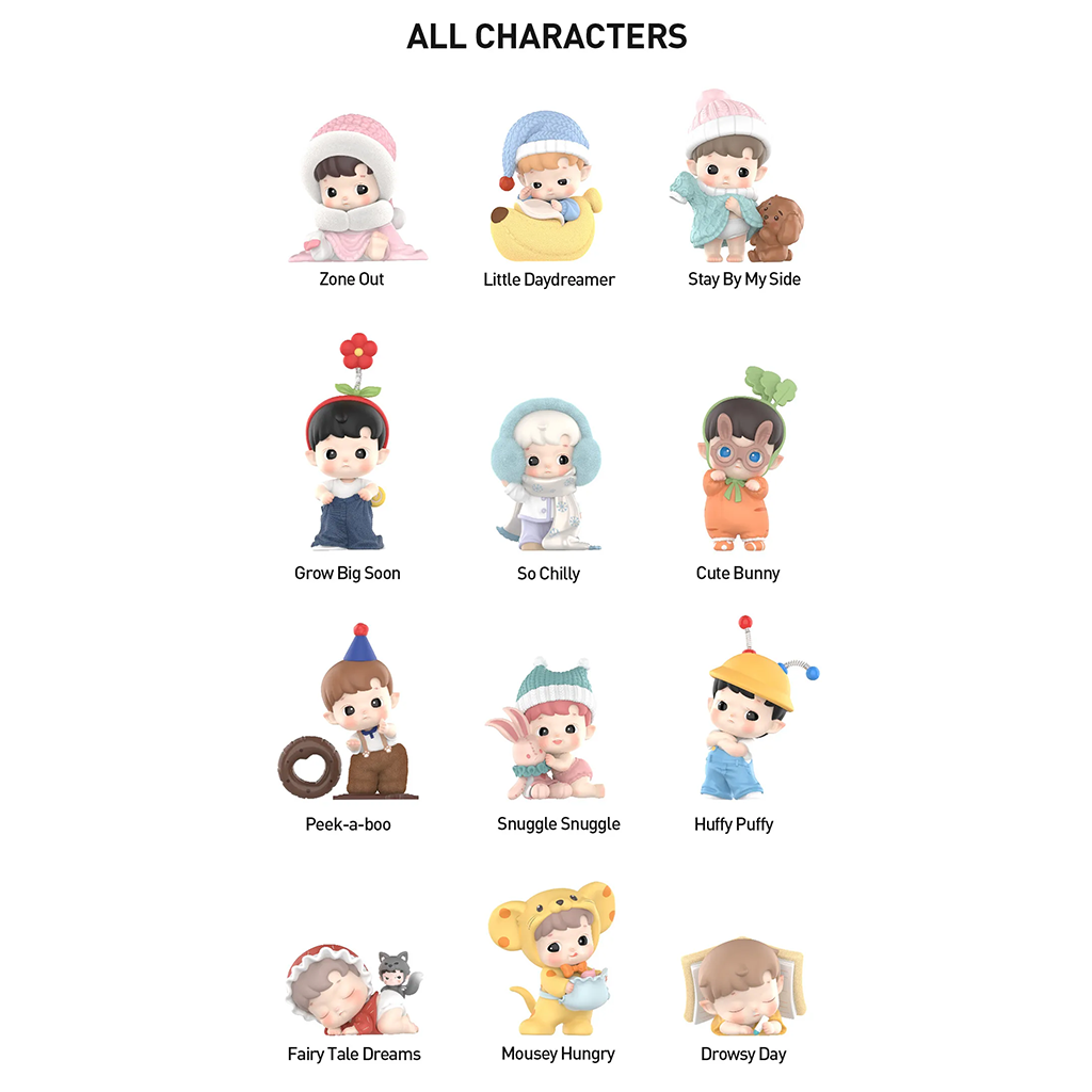 HACIPUPU Whispers of My World Series Figures