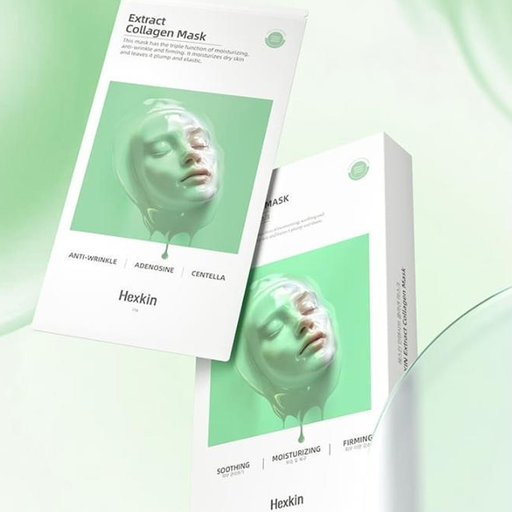 HEXKIN 萃取胶原蛋白面膜 5 片